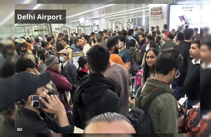 Delhi Airport Chaos