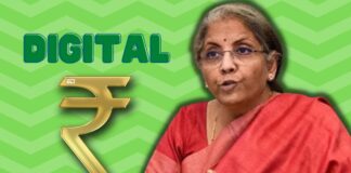 e rupee india RBI