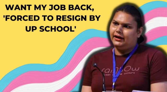 “I Can Wear A Sari, And Dress Conventionally, But How Do I Change My Body,” Trans Teacher On Societal Rejection trans teachers