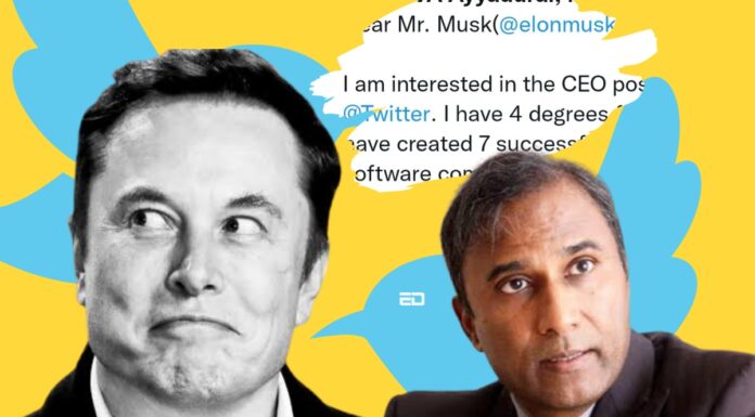 Alleged Inventor Of Email, Indian, Tweets To Elon Musk For CEO Job At Twitter twitter elong musk