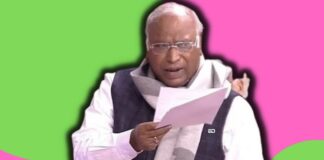 Mallikarjun Kharge scarf