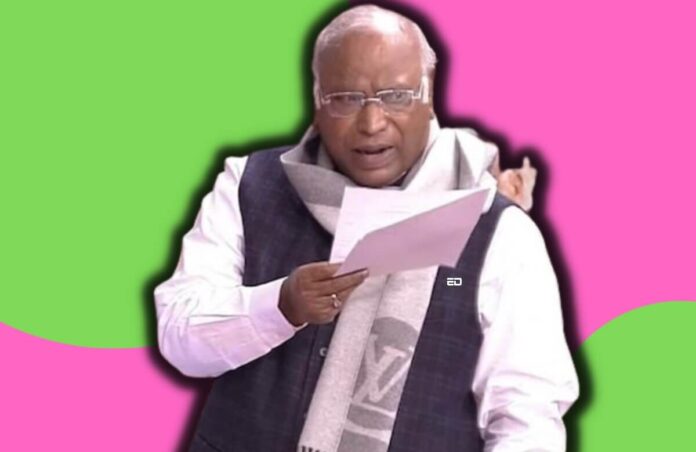 Mallikarjun Kharge scarf