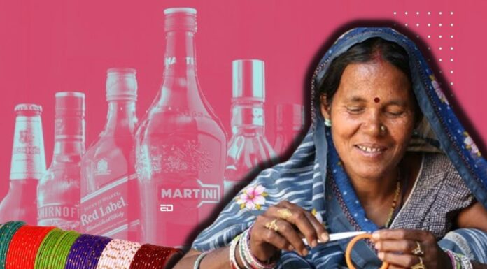 शराब की बोतलें बिहार में पीड़ित महिलाओं को नया जीवन देती हैं bihar alcohol bottle bangles