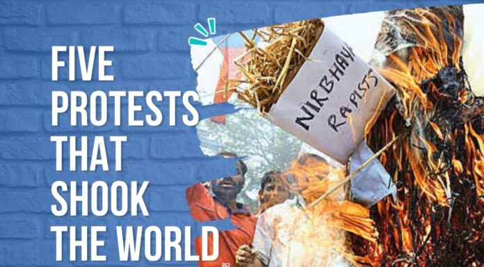 Watch: 5 Protests That Shook The World 5 protests world