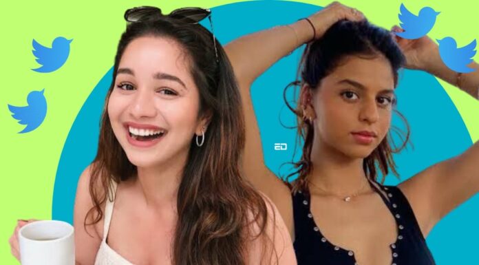 नीच ट्वीट आईपीएल मैच में सुहाना खान, सारा तेंदुलकर की सुंदरता की तुलना करता है suhana khan