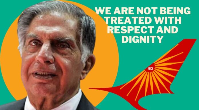 “आपको परेशान नहीं किया होता,” एयर इंडिया के पायलटों ने रतन टाटा से की कड़ी शिकायत air india