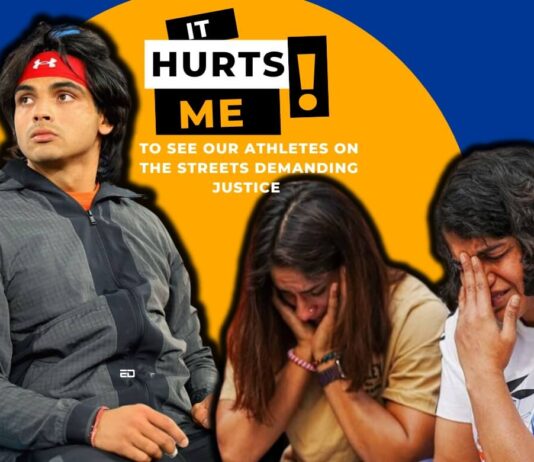 indian Wrestler Protest