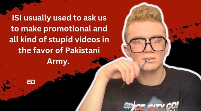Pakistani Influencer Posts Long Tweets On ISI Forcing Him To Make Anti India Videos Pakistani Influencer