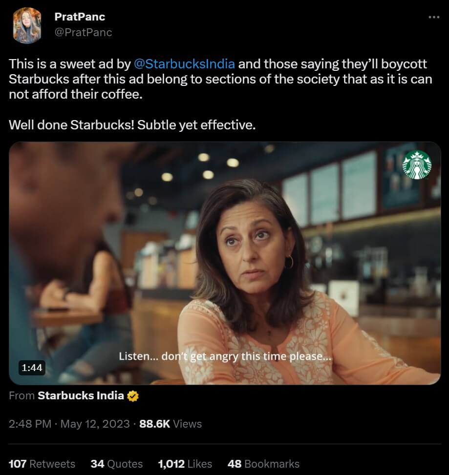 'Boycott Starbucks' Trends After Ad On Transgender In India Goes Viral