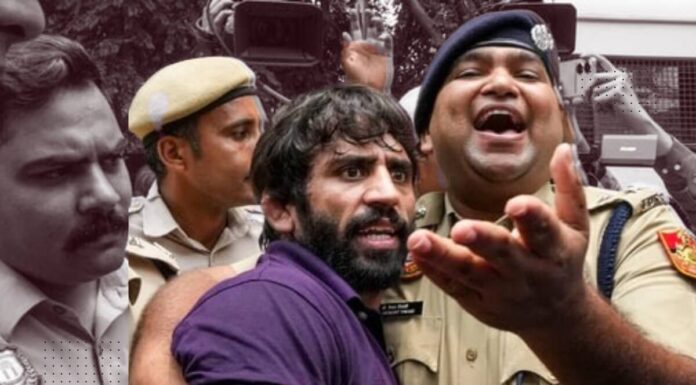 पूर्व आईपीएस अधिकारी की बुलेट चेतावनी पर पहलवान बजरंग पुनिया ने कहा, “अपनी गोली मेरे सीने पर ले लो” Bajrang Punia wrestler protest