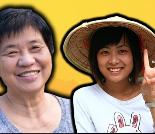 chinese woman full time daughter