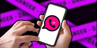 whatsapp pink scam