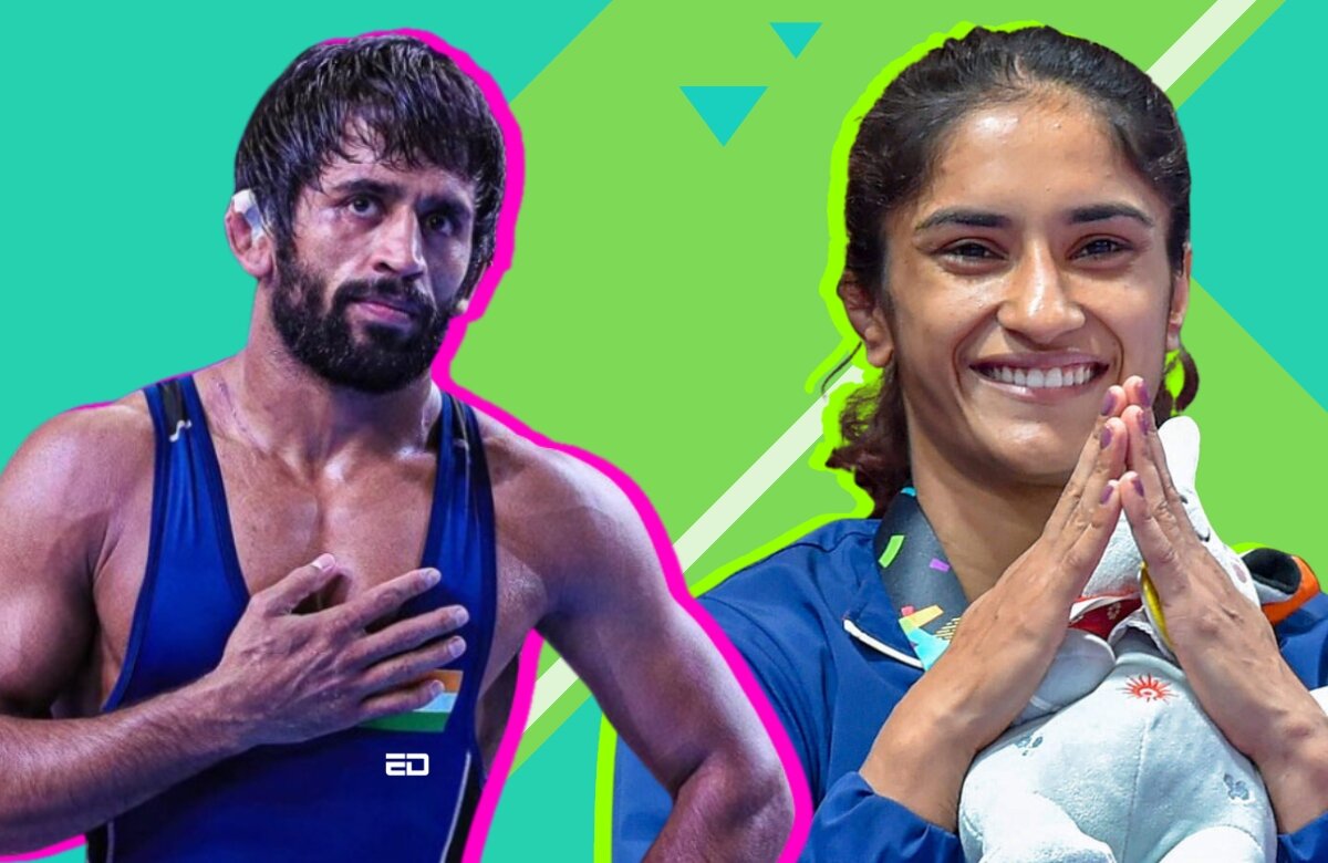 Protest Faces Vinesh Phogat And Bajrang Punia Get Direct Entry To Asian