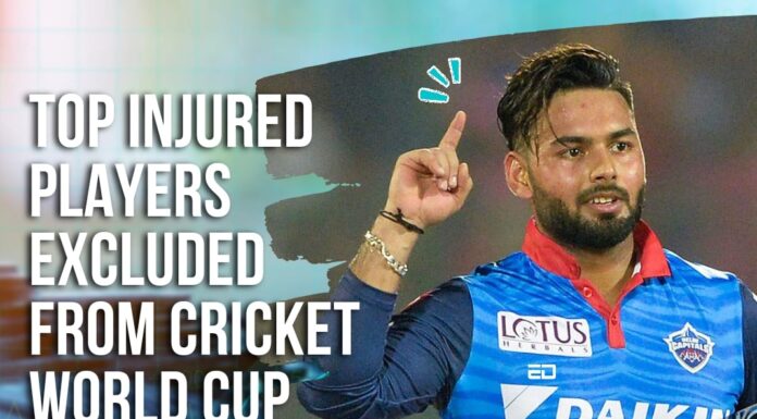 Watch: Top Injured Players Excluded From Cricket World Cup 2023