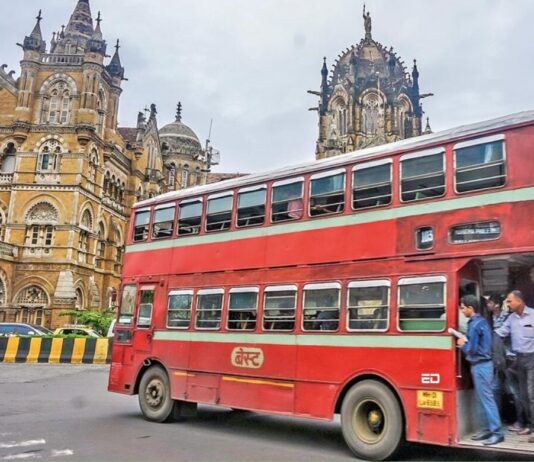 double decker buses