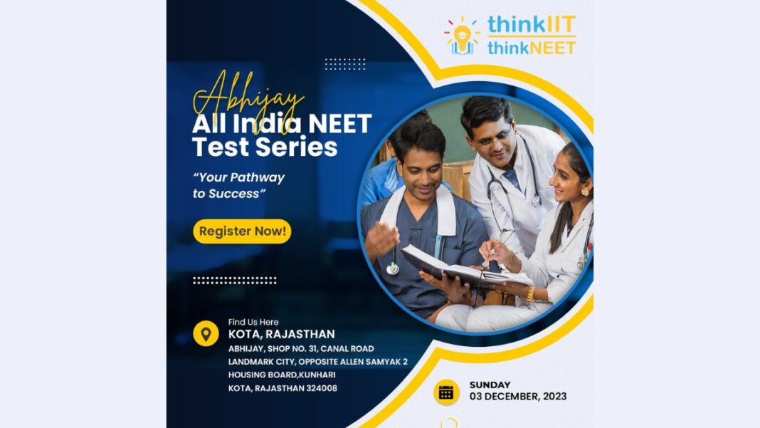 Abhijay All India Test Series For NEET 2024 Event by thinkIITthinkNEET