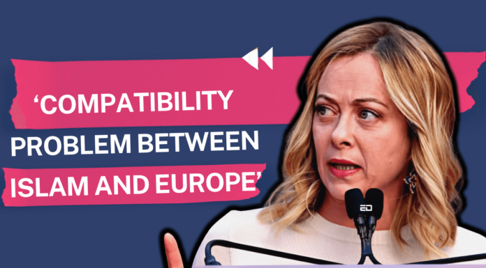 “Financed By Saudi Arabia,” Italian PM Talks Of Compatibility Problem Between Islam And Europe Italian PM