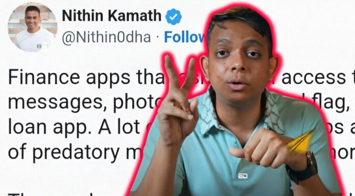 “What Makes These Apps Disgusting,” Zerodha CEO Posts Dangerous Red Flags Of Shady Loan Apps Zerodha