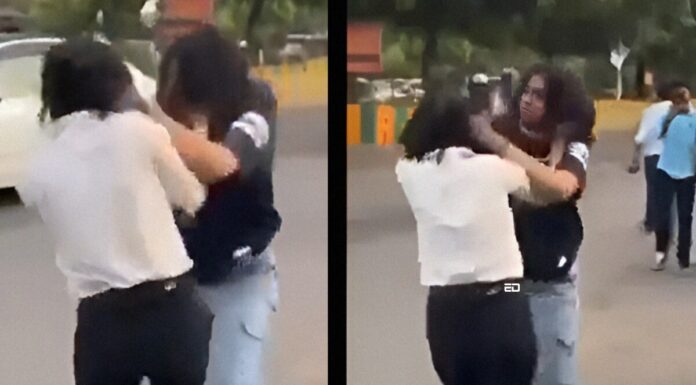 Why Were 4 Teenage Girls Fighting In The Middle Of The Road In Viral Video fighting