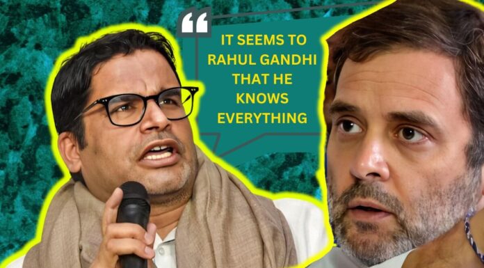 “Nobody Can Help You,” Prashant Kishor On Rahul Gandhi And Congress Prashant Kishor