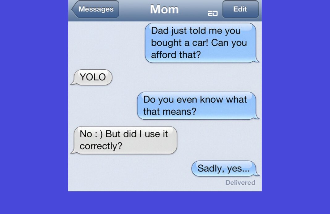 mom texts