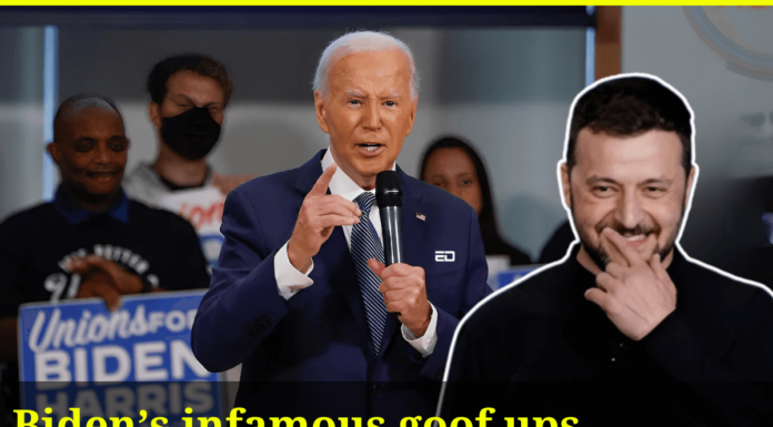 Calls Zelensky ‘President Putin’; Biden’s Embarrassing Recent Gaffes Making People Doubt His Mental Fitness biden