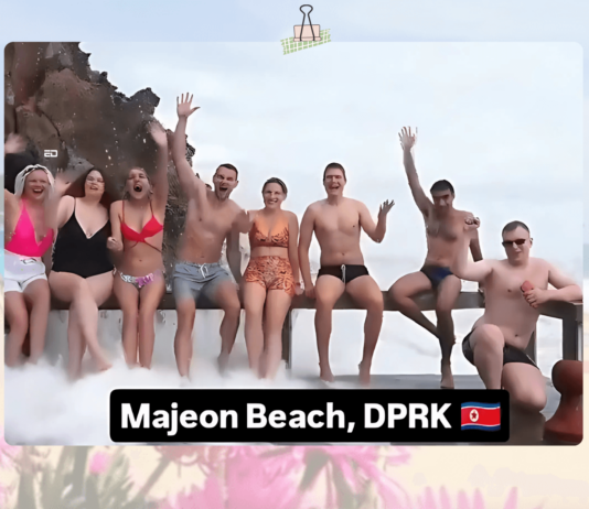 North korea tourism ad