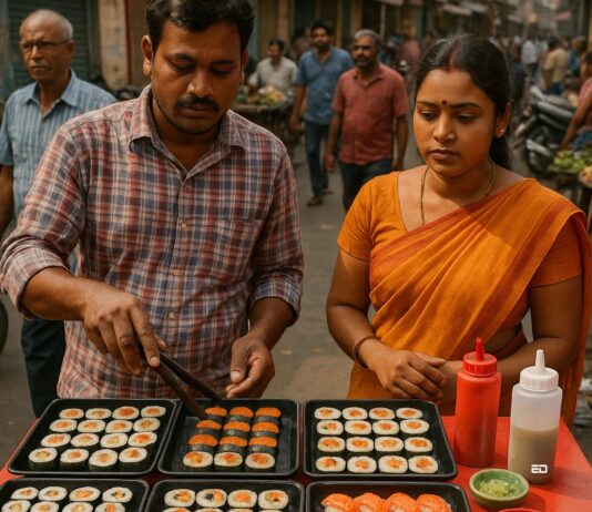 ResearchED: Will India Soon See Sushi Being Served By Roadside Vendors As Street Food? sushi