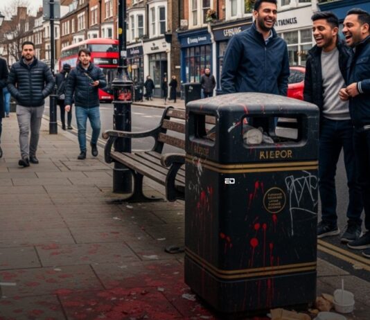 Indians’ Paan Stains And Poor Civic Sense Doesn’t Spare Britain Roads Too Britain