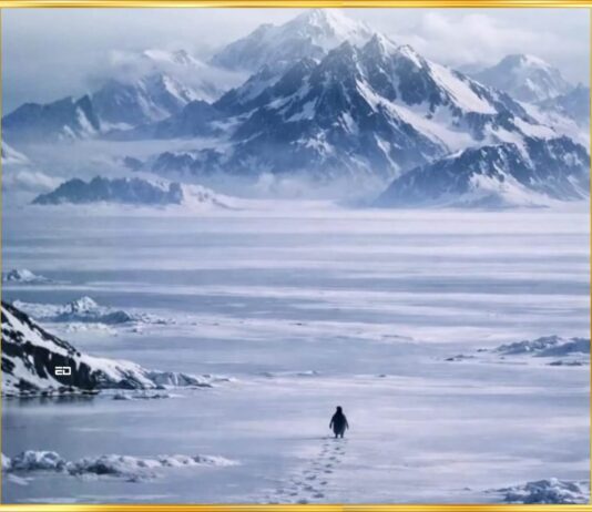 Why Is The Internet Obsessed With A Penguin Walking Towards The Mountains? Penguin