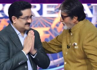 “Do It Crying Or Do It Smiling,” Kumar Mangalam Birla To Amitabh Bachchan On KBC Kumar Mangalam Birla