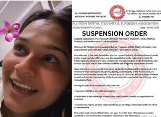 Dentist Mocks Ketan Agarwal’s Hair Patch, Justifies His Murder: Gets Suspended dentist