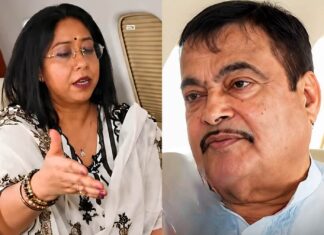 Nitin Gadkari Gives Defamation Threat To Brave Reporter For Asking Tough Questions Nitin Gadkari